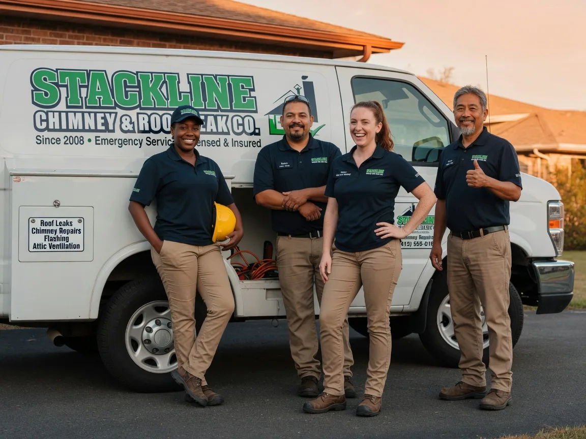 Chimney flashing repair company in Enterprise, UT